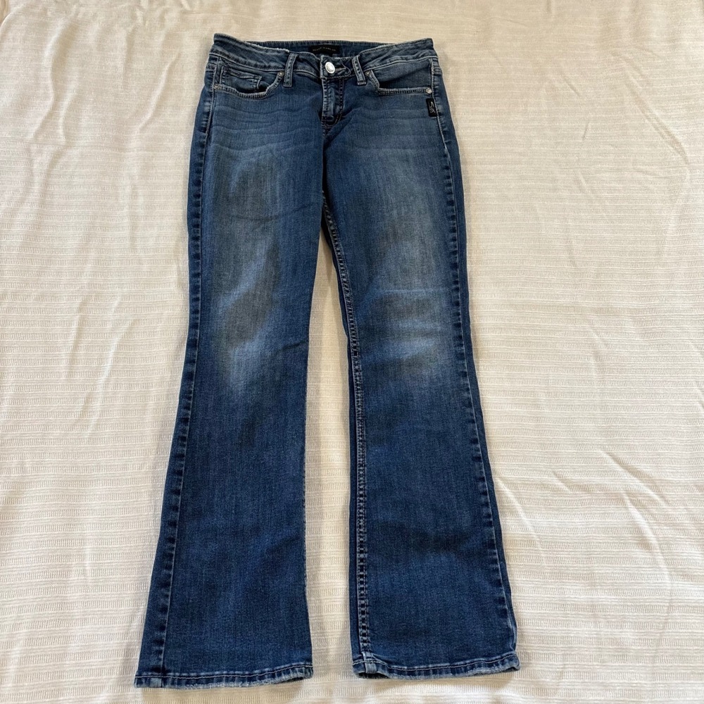 Silver Jeans Co Suki Slim Bootcut Blue Denim Jeans W28 L31 L93606SSX345
